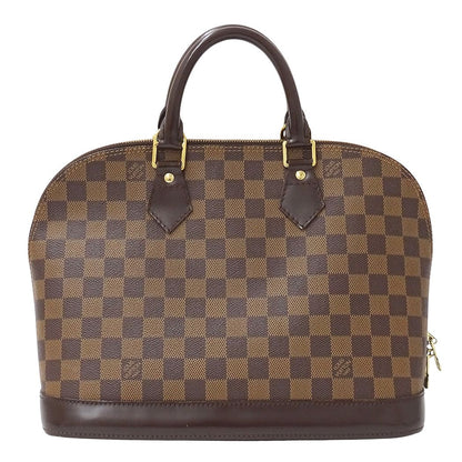 Louis Vuitton Bag Damier Handle Alma Brown — view 2