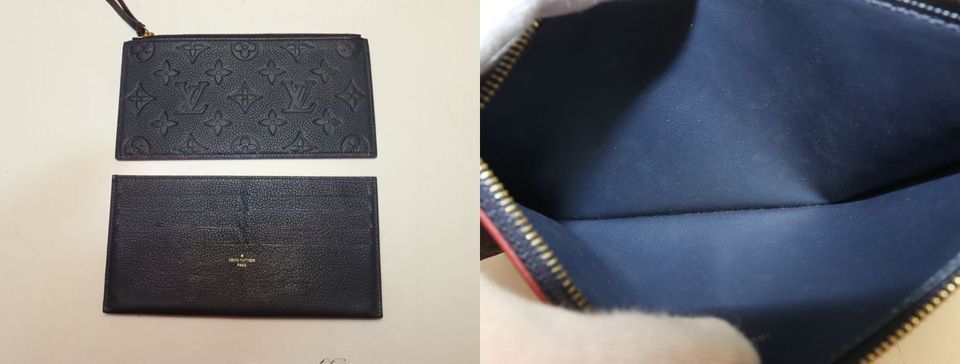 Louis Vuitton Monogram Empreinte Pochette Felicie Chain Wallet Shoulder Bag — view 8