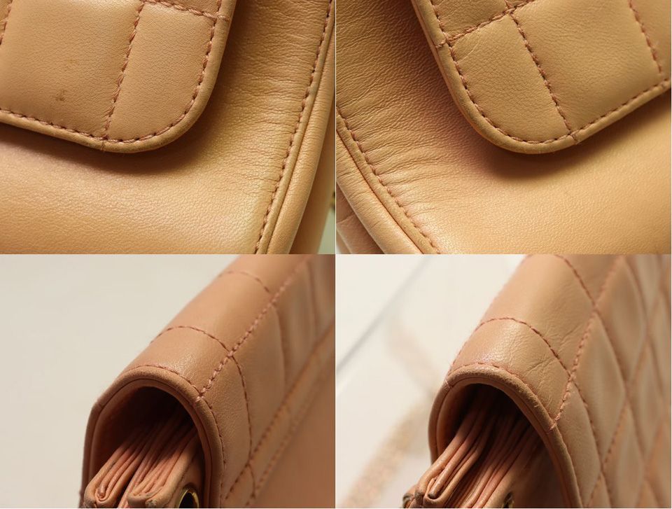 Chanel Choco Bar Lambskin Chain Shoulder Bag — view 8