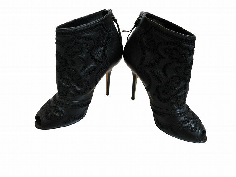 Dolce & Gabbana Booty Leather Black — view 4