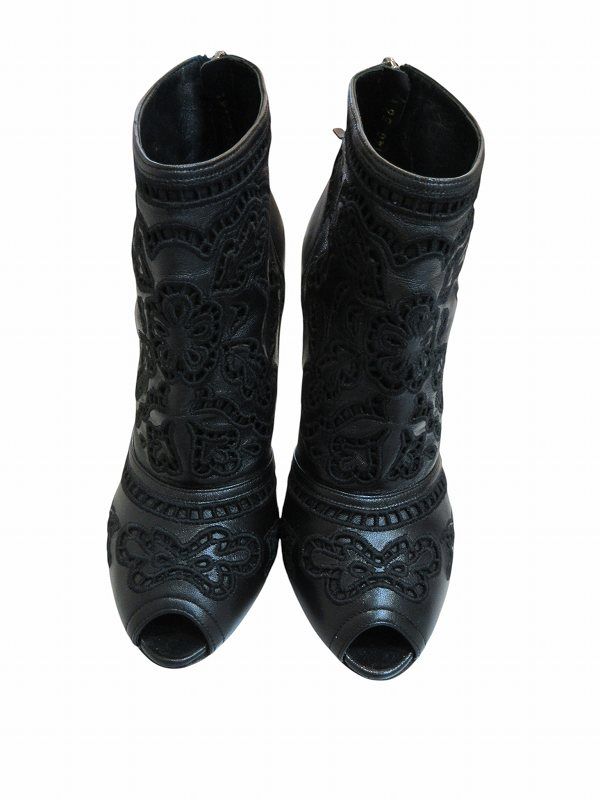 Dolce & Gabbana Booty Leather Black — view 2