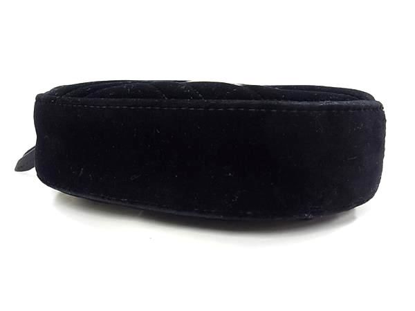 Gucci GG Marmont Velour Leather Waist Pouch Belt Bag Black — view 6