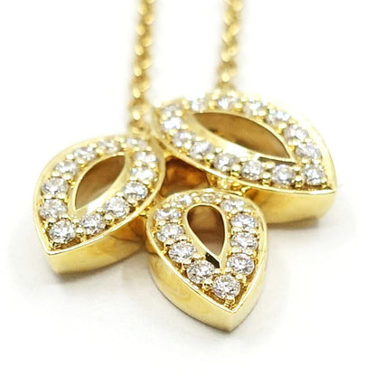 Harry Winston 18K Yellow Gold Lilycla Star Mini Diamond Pendant — view 6