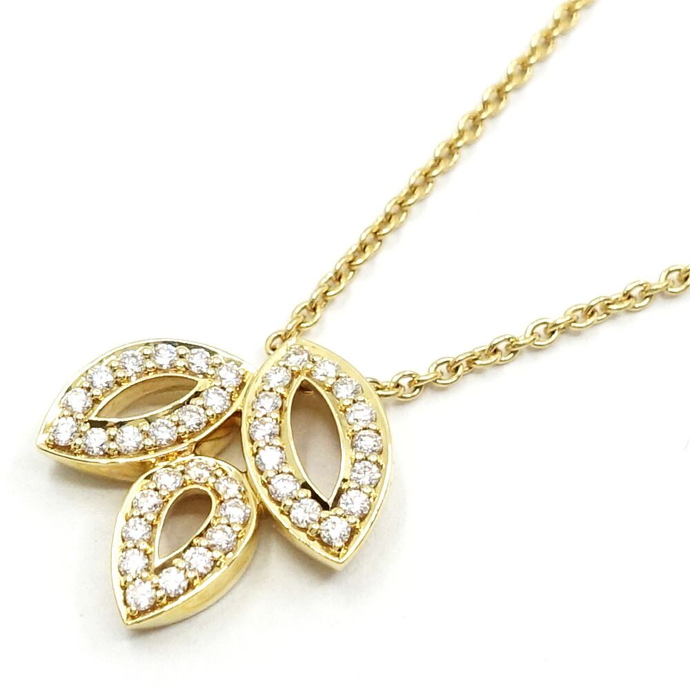 Harry Winston 18K Yellow Gold Lilycla Star Mini Diamond Pendant — view 4