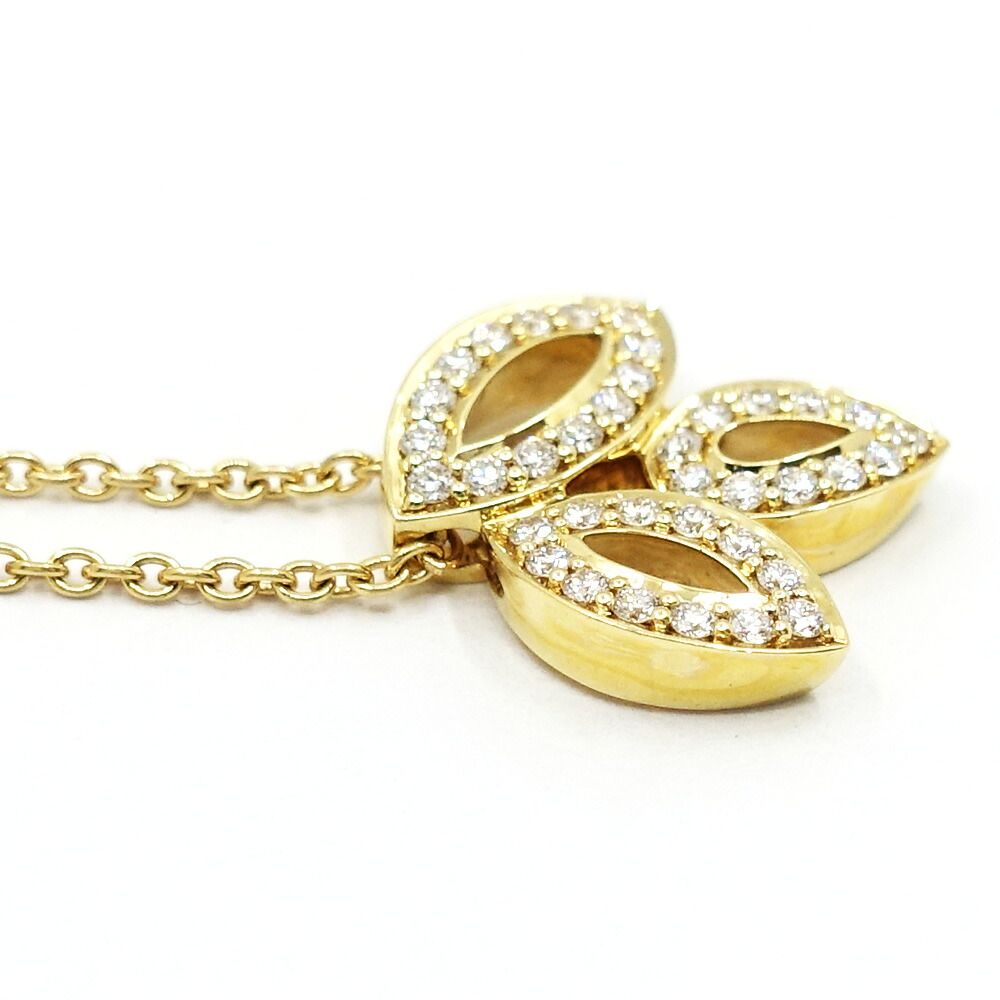 Harry Winston 18K Yellow Gold Lilycla Star Mini Diamond Pendant — view 7