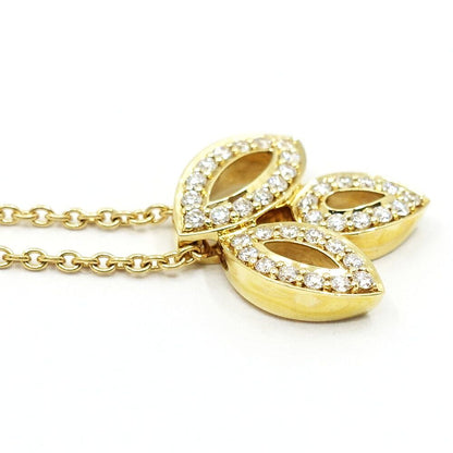 Harry Winston 18K Yellow Gold Lilycla Star Mini Diamond Pendant — view 7