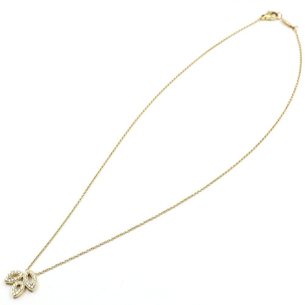 Harry Winston 18K Yellow Gold Lilycla Star Mini Diamond Pendant — view 3
