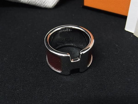 Hermes New Olympe GM Vomadam Ring Bordeaux Silver HD