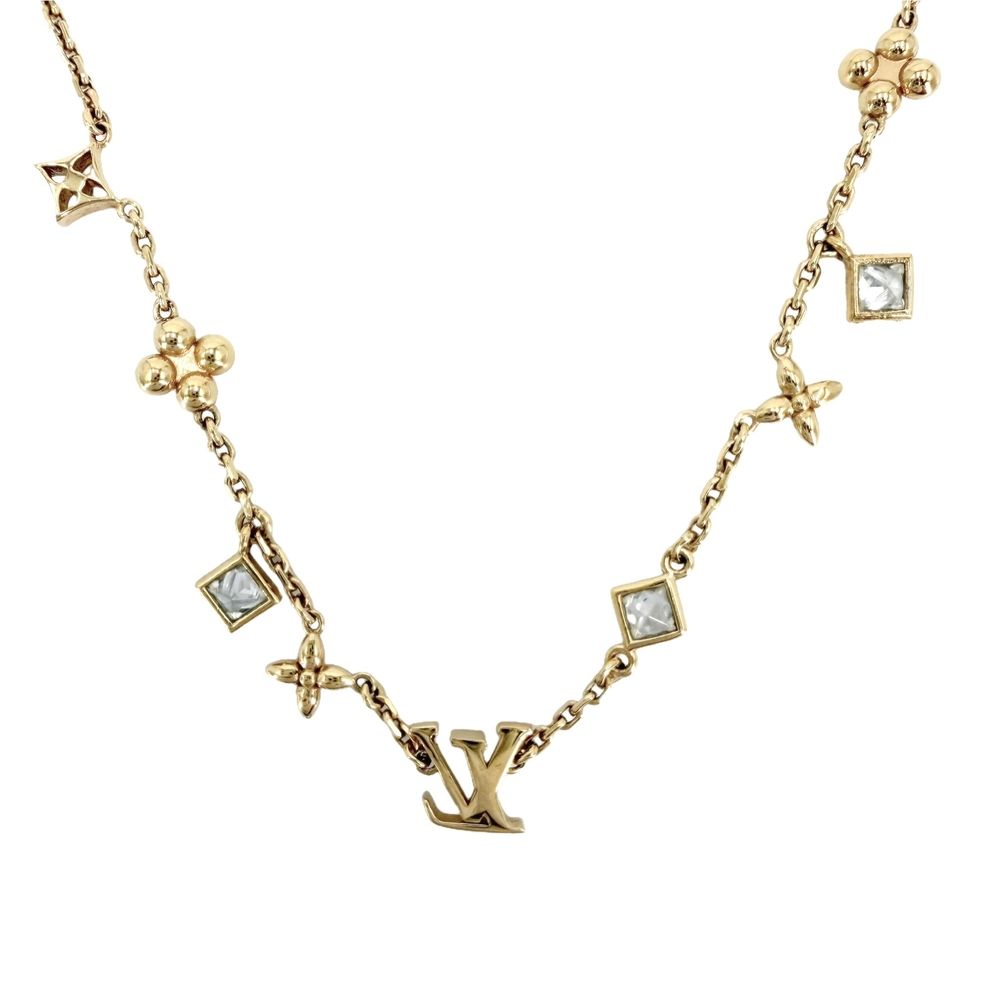 Louis Vuitton Necklace LV in the Sky Pendant with Adjustable Star Rhinestone — view 2