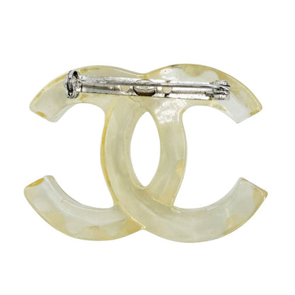 Chanel 02P Brooch CC Logo Clear — view 2