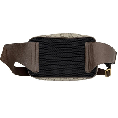 Gucci Belt Bag Ophidia Bag Sherry Line GG Supreme Canvas Leather Beige Brown — view 2