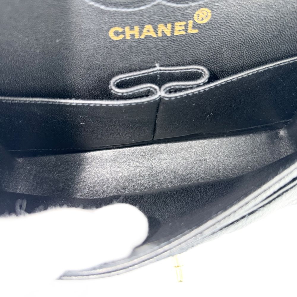 Chanel Shoulder Bag Quilted 23 Double Chain Flap Bag Crossbody CC Logo Turnlock — view 5