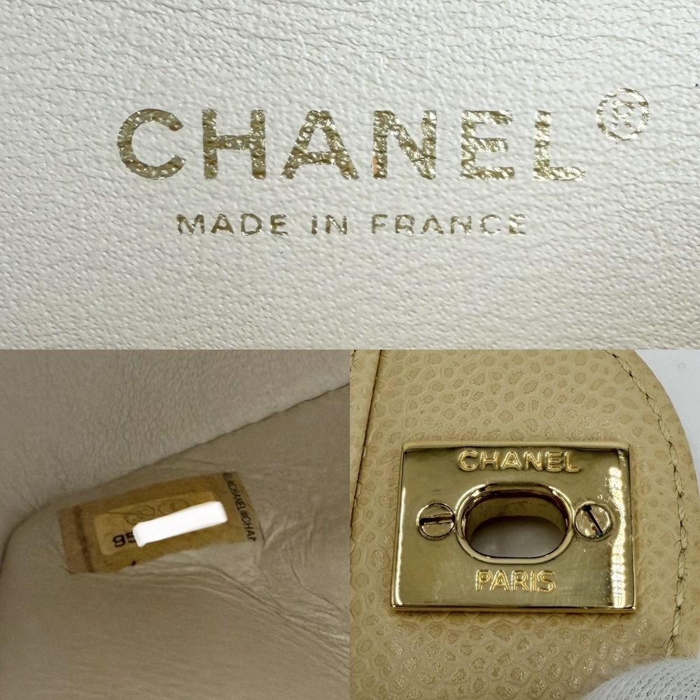 Chanel Shoulder Bag Quilted 25 Double Chain Flap Bag Crossbody CC Logo Turnlock — view 6