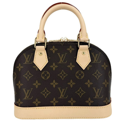 Louis Vuitton 2-Way Alma BB Shoulder Bag Handle Crossbody Small Monogram Canvas — view 2
