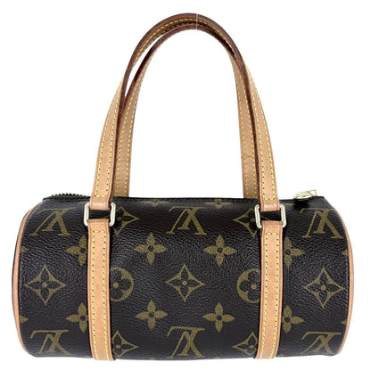 Louis Vuitton Handle Mini Papillon 19 Shoulder Bag M Monogram Canvas Brown Gold — view 2