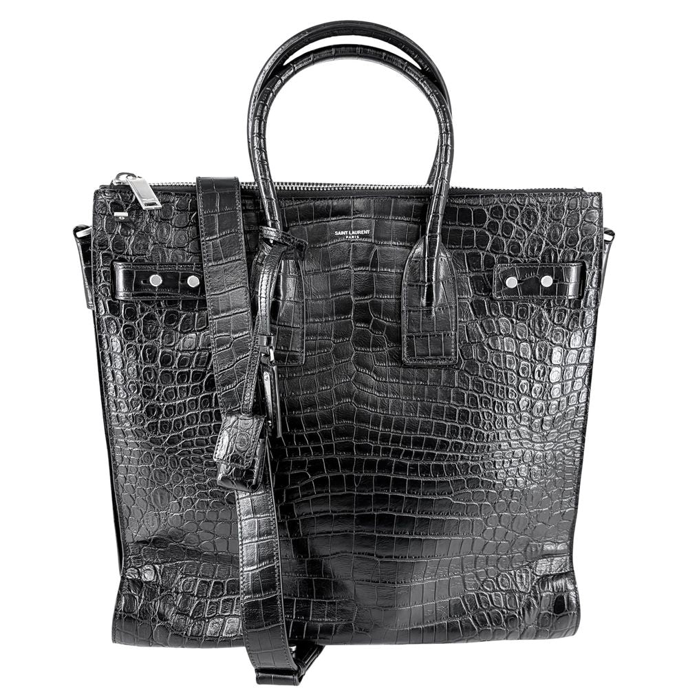 Saint Laurent Paris 2-Way North South Sac de Jour Handle Shoulder Bag Crossbody