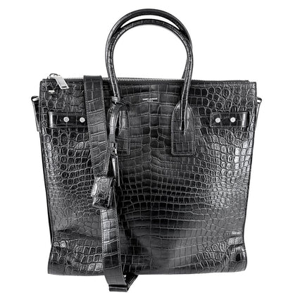 Saint Laurent Paris 2-Way North South Sac de Jour Handle Shoulder Bag Crossbody