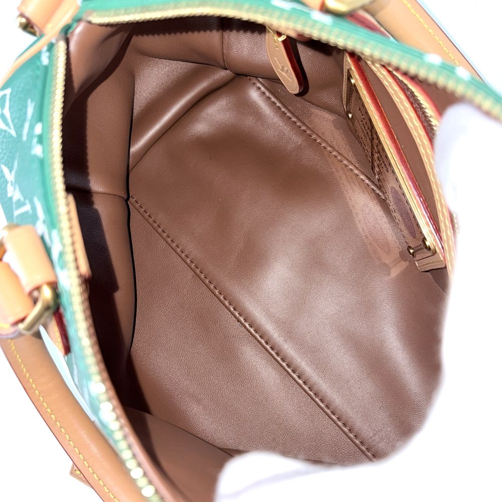 Louis Vuitton 2-Way Monogram Speedy P9 Bandouliere 25 Handle Shoulder Bag — view 4