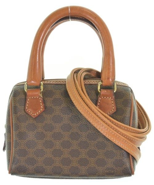 Celine Handle Handbag Brown