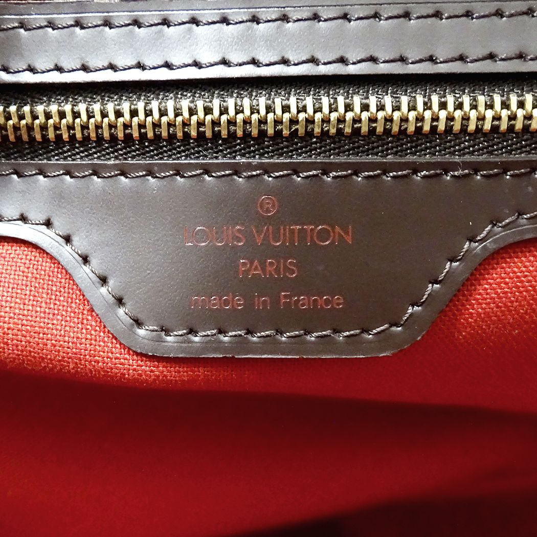 Louis Vuitton Damier Tote Bag Vavin GM Brown — view 6