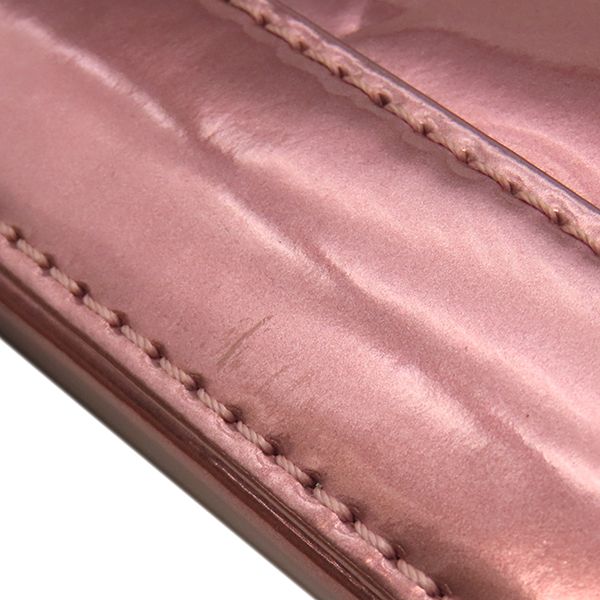 Louis Vuitton 2-Way Bag Alma BB Monogram Vernis Pink Black Silver Metallic — view 5