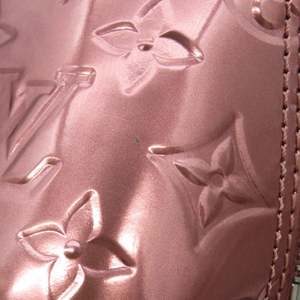 Louis Vuitton 2-Way Bag Alma BB Monogram Vernis Pink Black Silver Metallic — view 6
