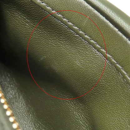 Gucci 2-Way Bag GG Milano Top Handle Bag Leather Khaki Champagne Gold Green — view 8