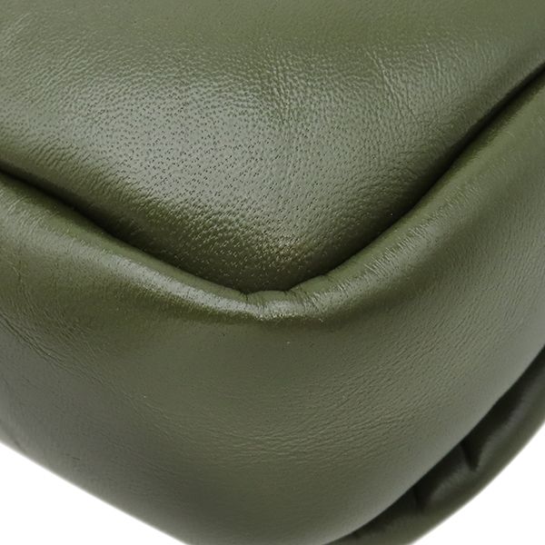 Gucci 2-Way Bag GG Milano Top Handle Bag Leather Khaki Champagne Gold Green — view 4