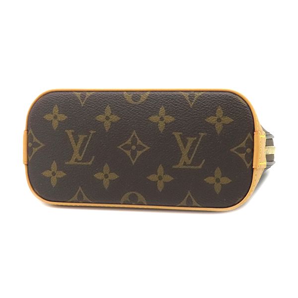 Louis Vuitton Shoulder Bag Nano Alma Monogram Canvas Candyred Gold Vivienne — view 3