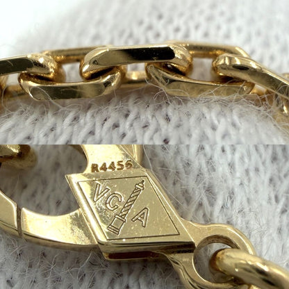 Van Cleef & Arpels Bracelet Vintage Alhambra Gold Macarite Green — view 4