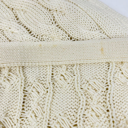 Gucci Lovelight Love Light White Cotton Embroidery Midi Knit Dress — view 7