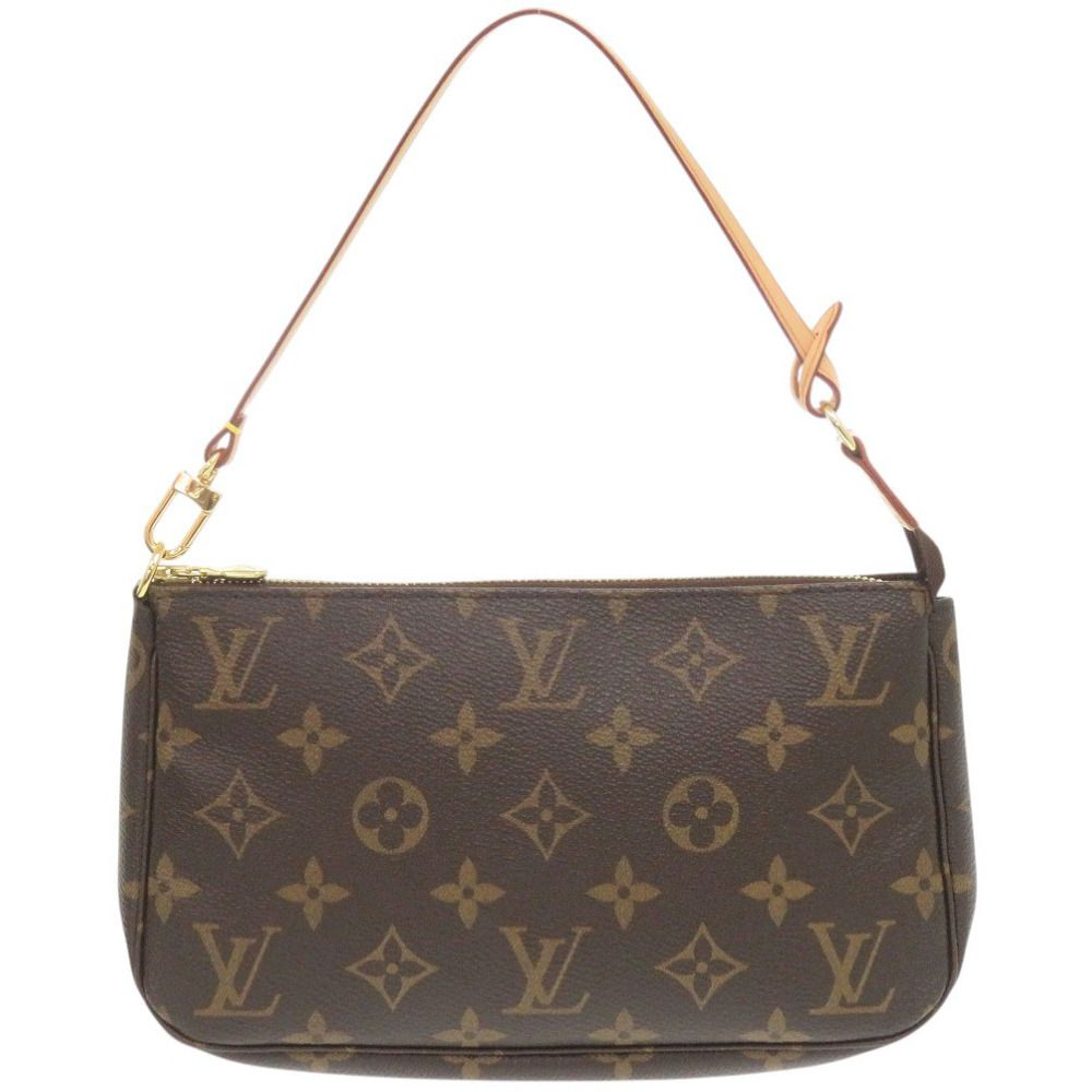 Louis Vuitton Pochette Soir Monogram Pouch