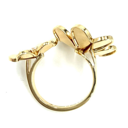 Van Cleef & Arpels Ring Frivole Entre les Doigts 53 Gold Diamond — view 6