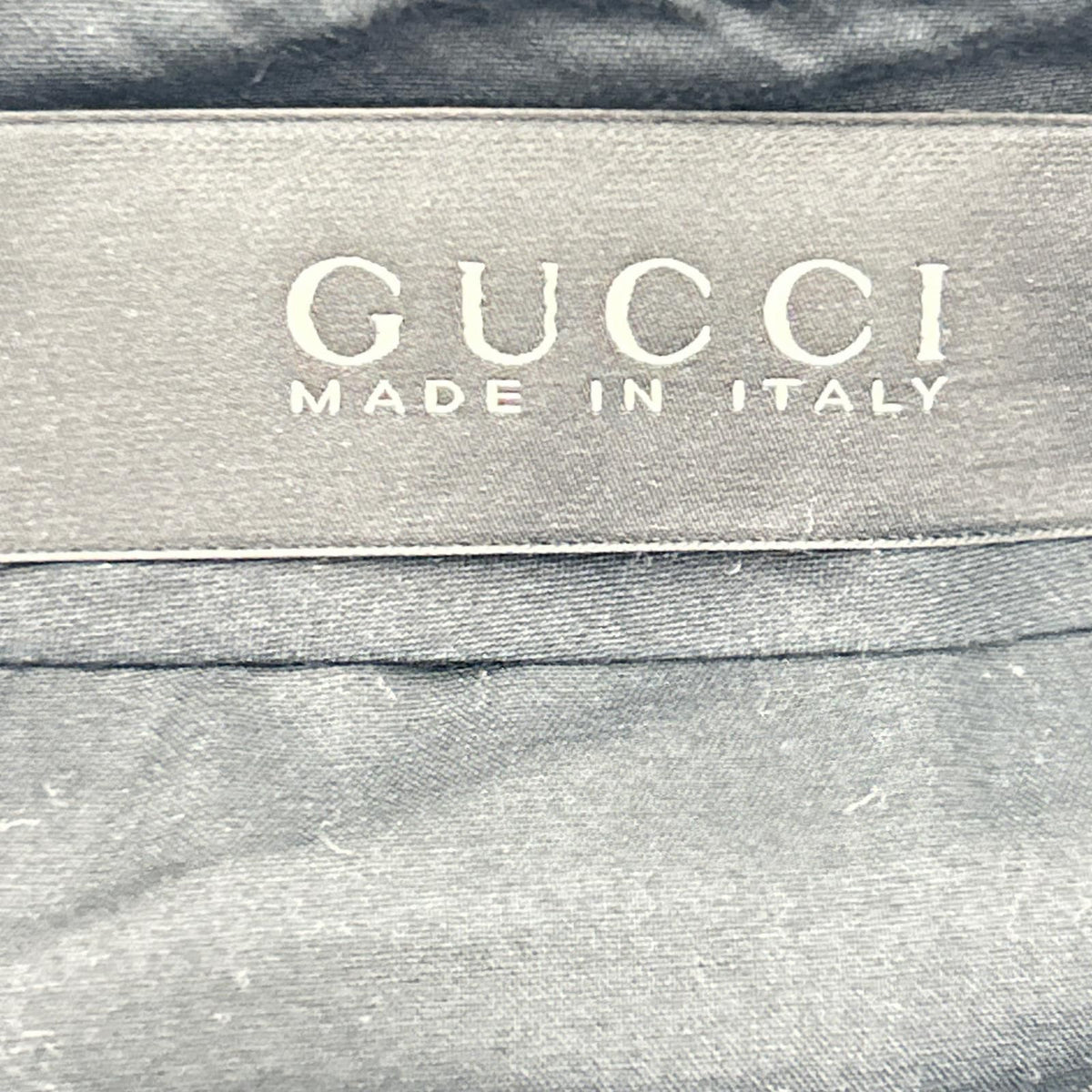 Gucci Black Wool Trousers Pants 44 — view 3