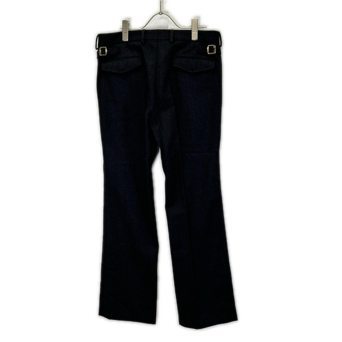 Gucci Black Wool Trousers Pants 44 — view 2