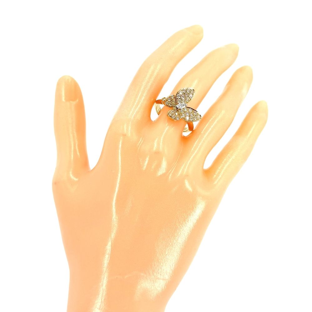 Van Cleef & Arpels Ring de Papillon Gold Diamond 15.5 Handbag — view 2