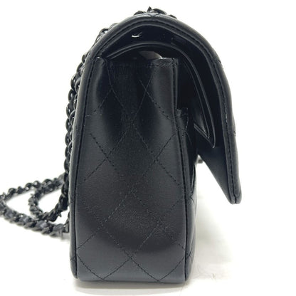 Chanel Shoulder Bag Quilted 25 So Black Lambskin — view 4