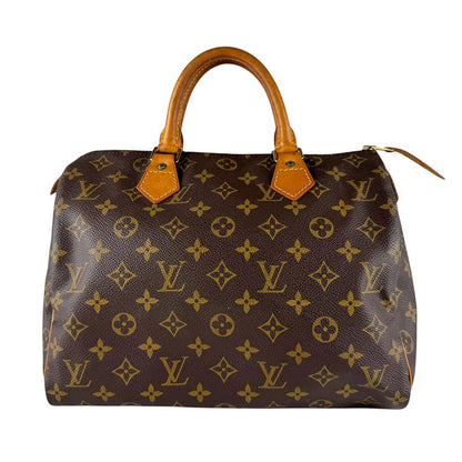 Louis Vuitton Handle Monogram Speedy 30 Handbag