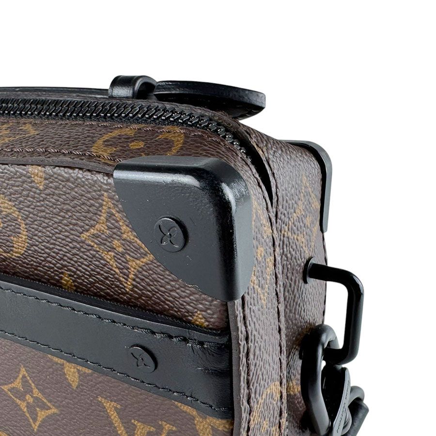 Louis Vuitton Shoulder Bag Monogram Macassar Handle Soft Trunk — view 5