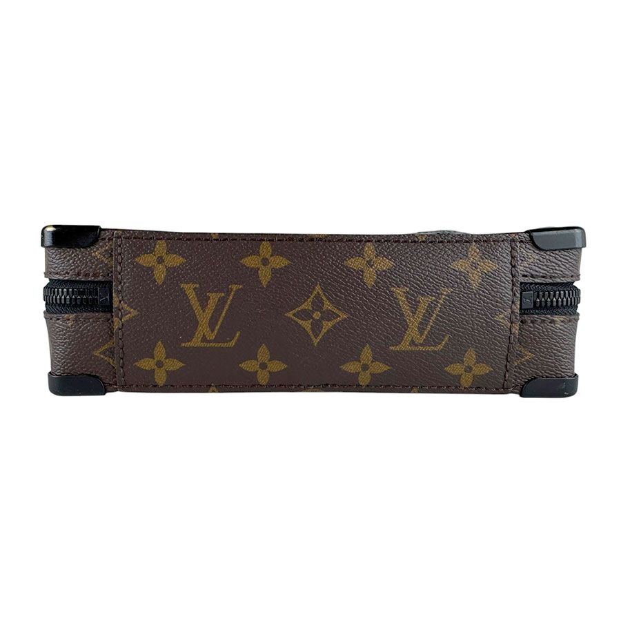 Louis Vuitton Shoulder Bag Monogram Macassar Handle Soft Trunk — view 4