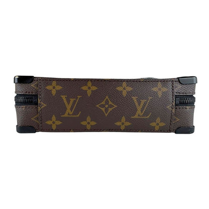 Louis Vuitton Shoulder Bag Monogram Macassar Handle Soft Trunk — view 4