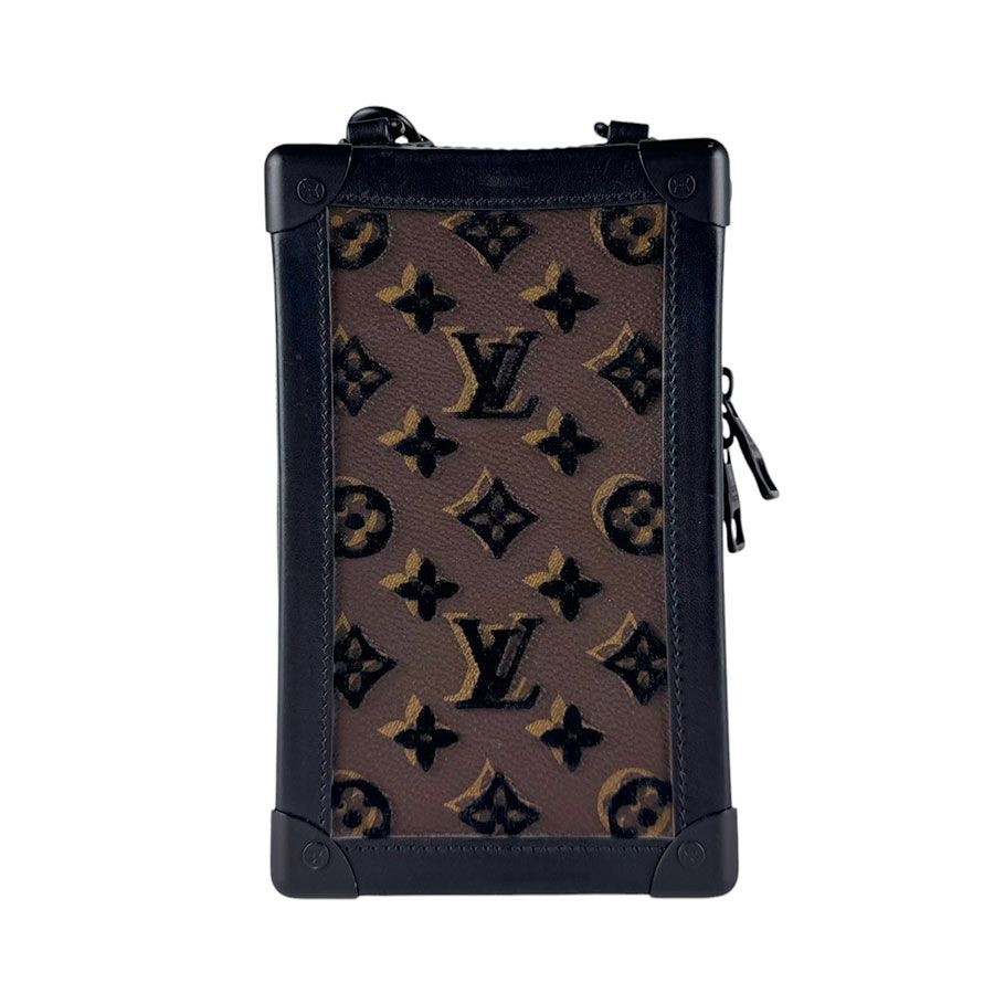 Louis Vuitton Shoulder Bag Monogram Tufting Vertical Soft Trunk — view 3