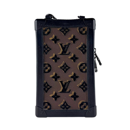 Louis Vuitton Shoulder Bag Monogram Tufting Vertical Soft Trunk — view 3