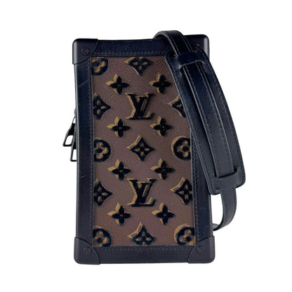 Louis Vuitton Shoulder Bag Monogram Tufting Vertical Soft Trunk