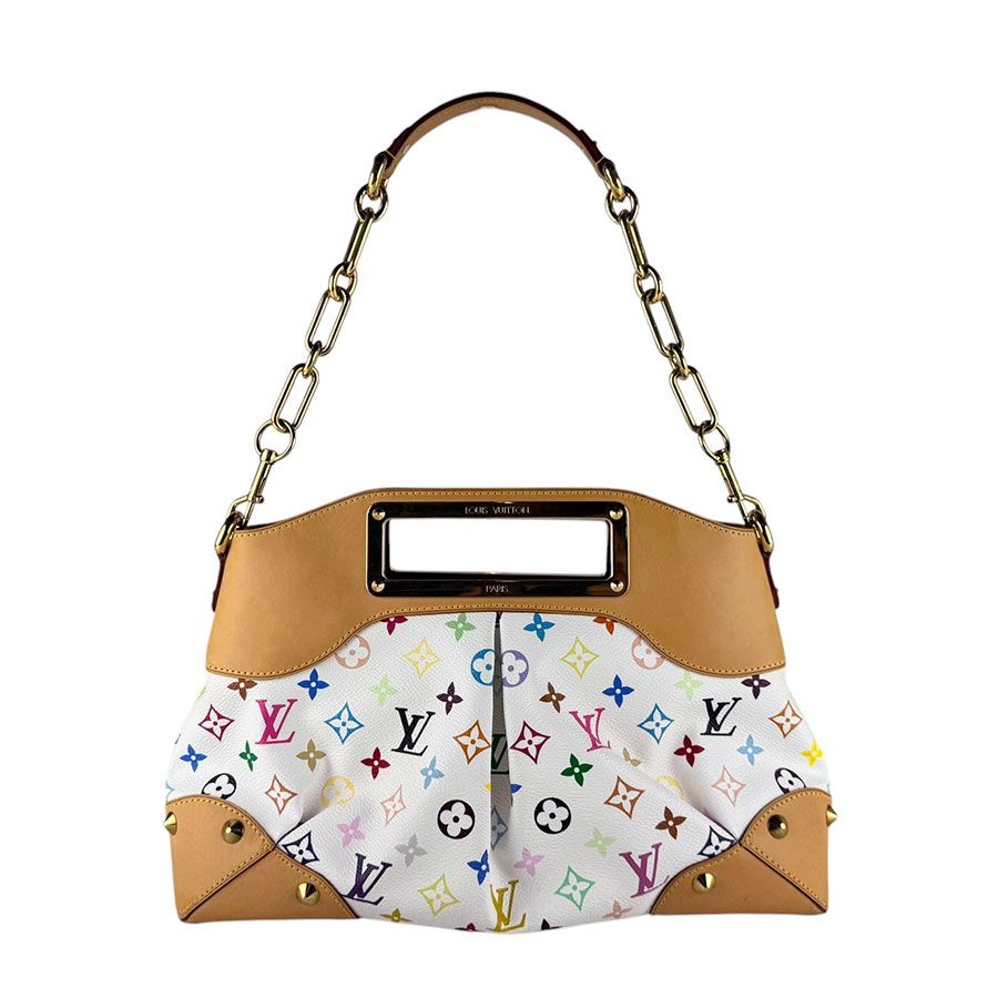 Louis Vuitton Shoulder Bag Handle Monogram Multicolor Judy MM — view 3