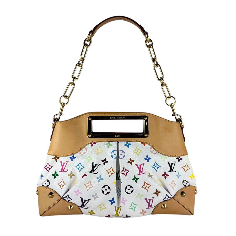 Louis Vuitton Shoulder Bag Handle Monogram Multicolor Judy MM