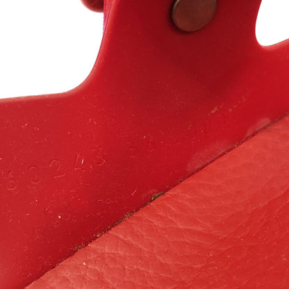 Gucci Mini Double Velcro Rubber Sandals Red — view 6