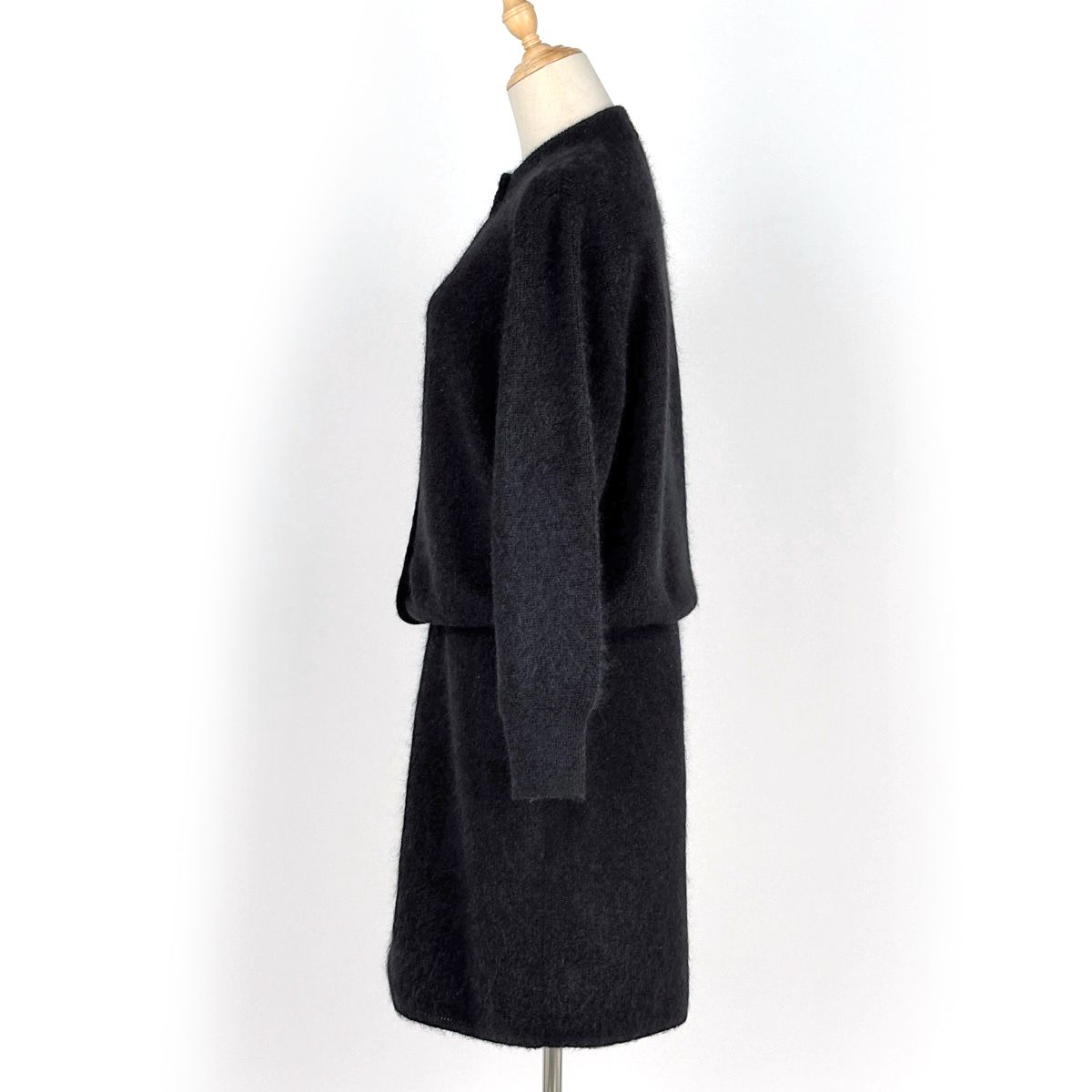 Saint Laurent Knit Set Cardigan Black — view 2