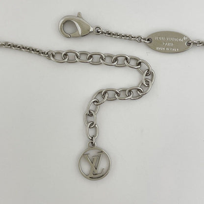 Louis Vuitton Necklace LV Iconic Silver Rhinestone — view 3