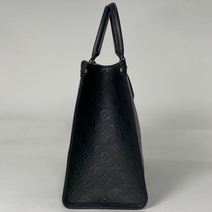 Louis Vuitton On The Go MM Handle 2-Way Shoulder Bag Monogram Empreinte Noir — view 4